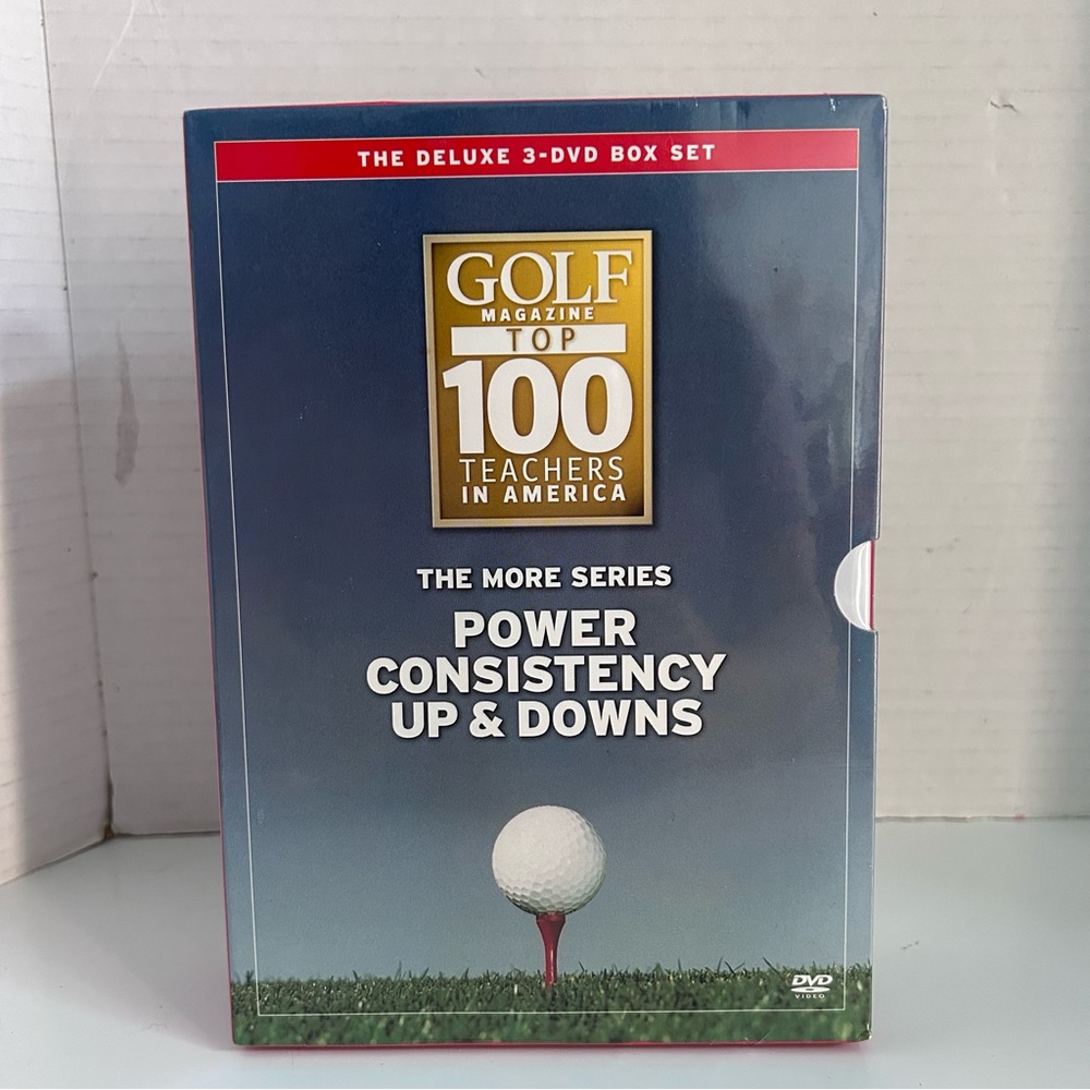 Golf Magazine Top 100 teachers in America 3-DVD box set